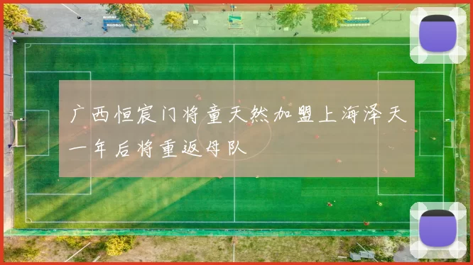 广西恒宸门将童天然加盟上海泽天一年后将重返母队